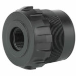 Dead Air Armament Ghost Fixed Mount, 1/2X36, Black Finish DA411 - Image 3