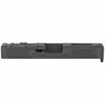 Grey Ghost Precision Glock 19 Gen3 Stripped Slide, Dual Optic Cutout Compatible With Leupold DeltaPoint Pro or Trijicon RMR With Supplied Shim Plate (Correct Length Screws Included), Comes With A Custom G10 Cover Plate And Proper Screws For Use Without Optic Installed, Version 4 Slide Pattern, Black Nitride Finish GGP-19-3-OC-V4 - Image 2
