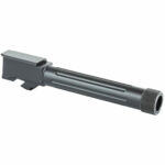 Lone Wolf Distributors AlphaWolf Barrel, 45 ACP, Salt Bath Nitride Coated, Threaded/Fluted, 416R Stainless Steel, .578x28 TPI, For Glk 21, Includes Thread Protector, Made in the USA AW-2145TH - Image 2